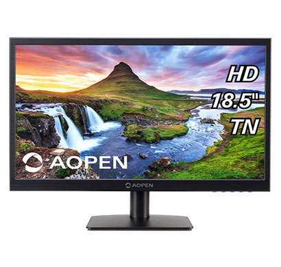 acer aopen (19cx1q) 18.5-inch led monitor with vga port (black)